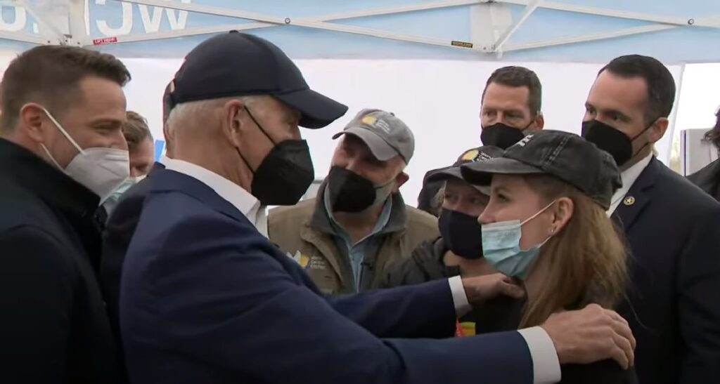 Biden gets creepy with Ukrainian refugee in Poland: ‘Who do you owe those beautiful eyes to?’