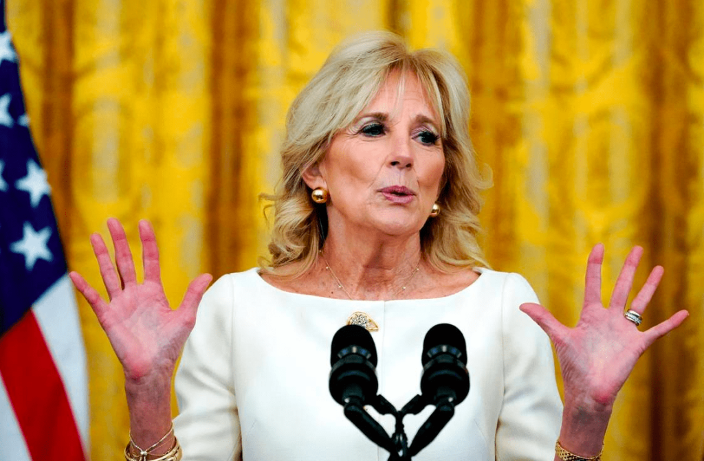 WATCH: Jill Biden Announces Kamala Harris as “President” of the United States... Then Tries to Laugh It Off [VIDEO]