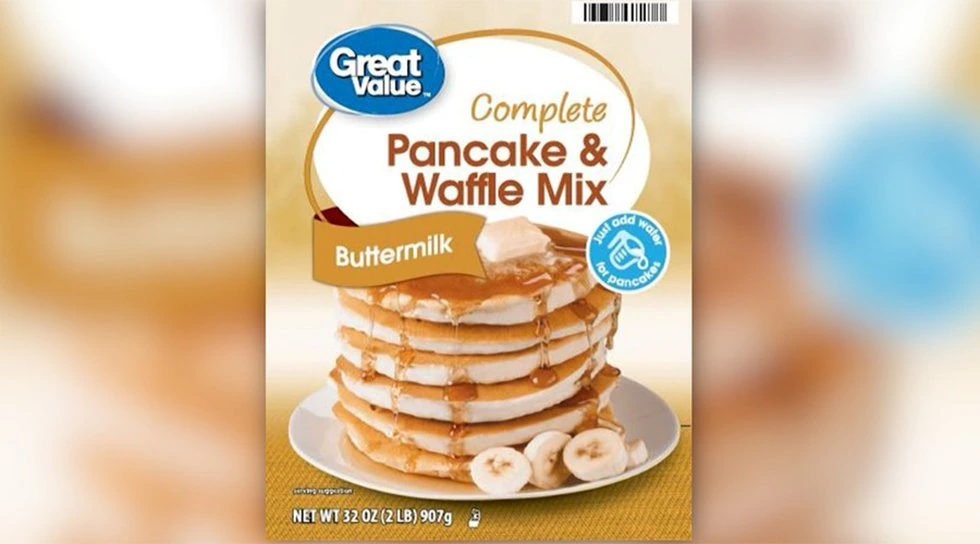 Recall: Pancake and waffle mix sold at Walmart may contain bits of cable