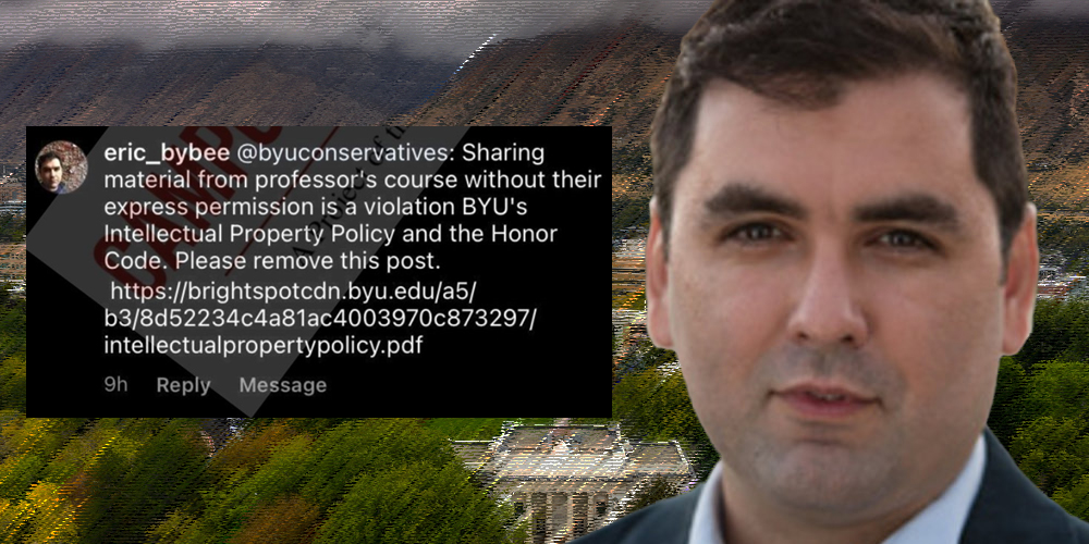 Professor forces conservative group to delete post spotlighting 'whiteness' assignment at BYU