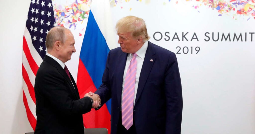 Donald Trump asks Vladimir Putin for a favor - dirt on Hunter (and Joe) Biden