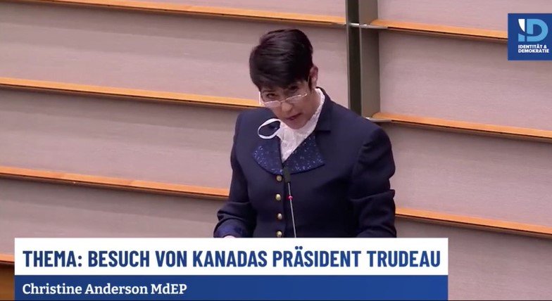 Christine Anderson Brings THE FIRE: Second European Official Calls Out Tyrant Justin Trudeau To His Face! (VIDEO)