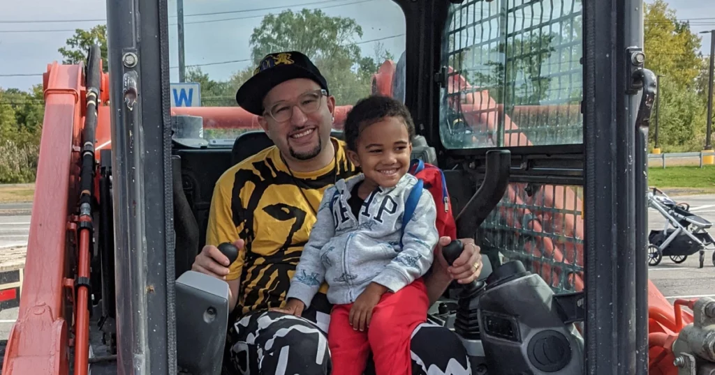 I wanted my son to reject masculine stereotypes. Then he fell in love with tractors