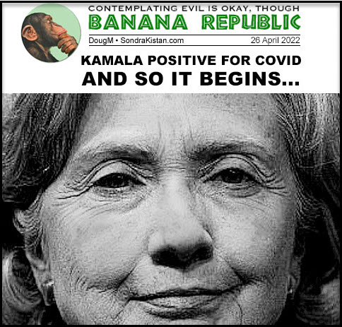 There's something funny about Kamala's case of COVID