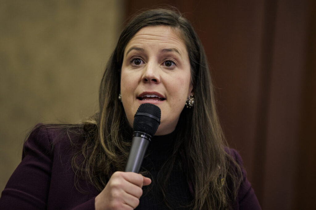 Republican Running Against Stefanik Caught on Video Filling Petitions for Himself, Drops Out of Race