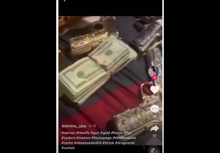 How China’s TikTok Rakes in Cash for Cartels