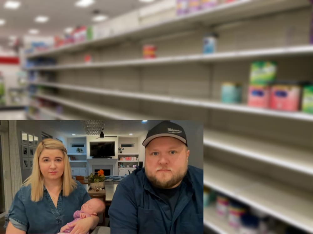 Father puts over 1,000 miles on his car hunting for specialty formula for premature infant daughter