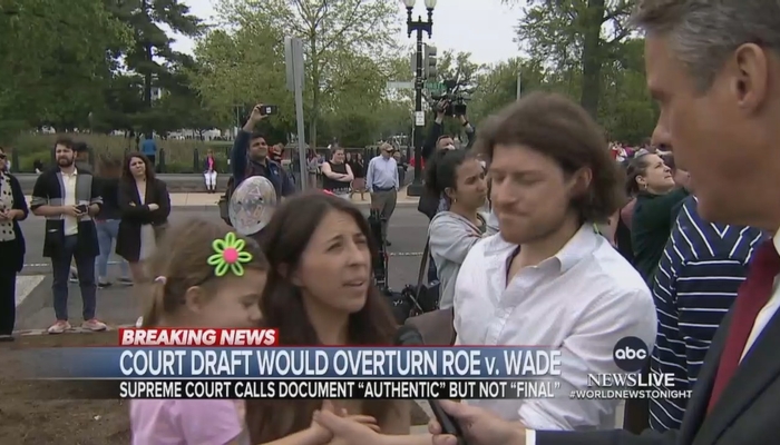Mourning Roe: ABC Upset a Toddler Will ‘Grow Up … Without THE CHOICE’