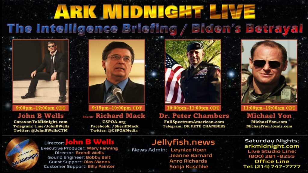 Tonight on Ark Midnight: The Intelligence Briefing / Biden's Betrayal