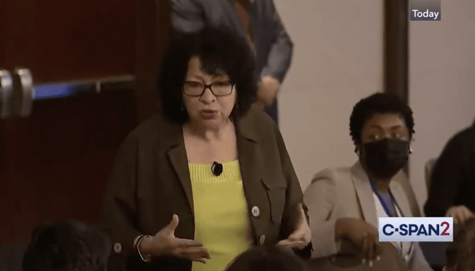 Far-Left Justice Sotomayor Bravely Defends the Character of Justice Clarence Thomas As Fake News Media, Angry Leftists Attack Him and His Beautiful Wife