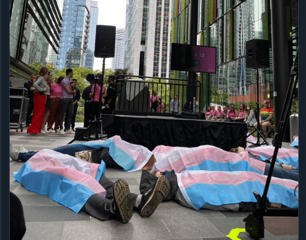 Amazon Employees Stage A ‘Die In’ Protest Against ‘Transphobic’ Books Sold On Website