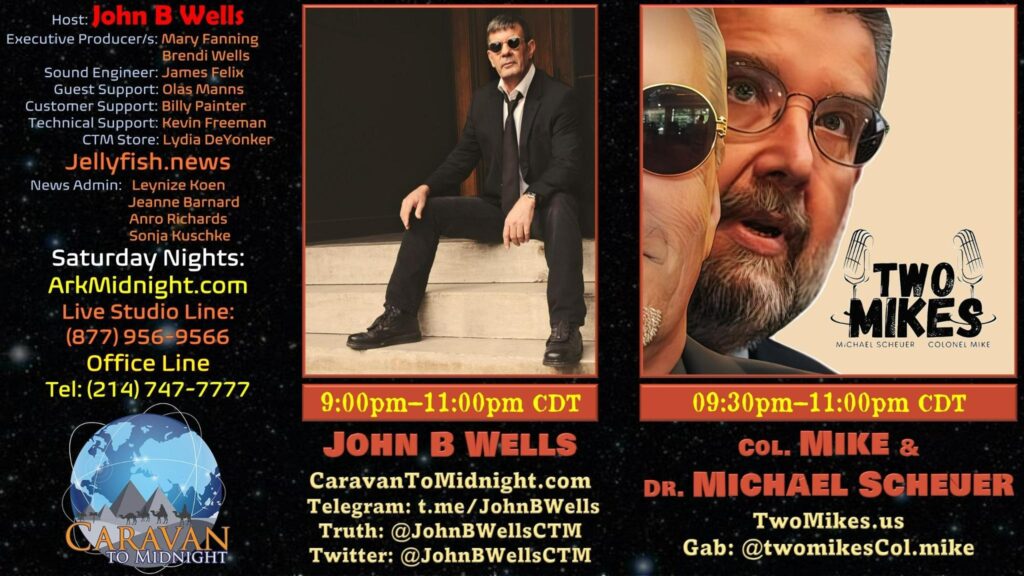 Tonight on Caravan to Midnight - Topic: CIA, Bin Laden, and Two Mikes