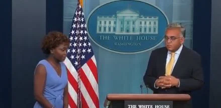 D’OH! Karine Jean-Pierre & WH Covid doc rendered speechless when cornered by questions about Kamala Harris’ CDC guideline violation
