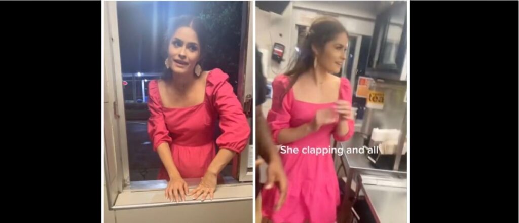 Woman Crawls Through McDonald’s Drive-Thru Window In An Attempt To Make Her Own Food In Awesome Viral Video