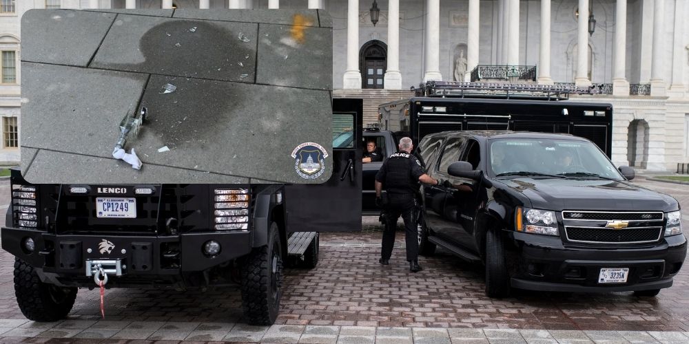 Suspect arrested after allegedly throwing Molotov cocktails at US Capitol officers
