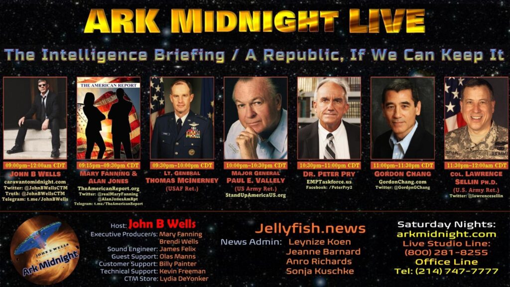 Ark Midnight Tonight - The Intelligence Briefing / A Republic, If We Can Keep It