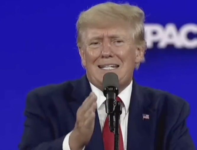 At CPAC, Donald Trump Calls for the Government to Prioritize Border Security as Opposed to Nation-Building Abroad