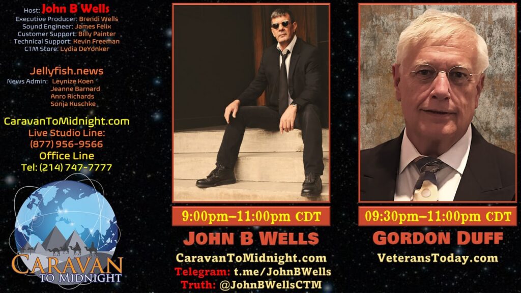 Caravan to Midnight Tonight Topic: Secret World of Prohibited Bioweapons