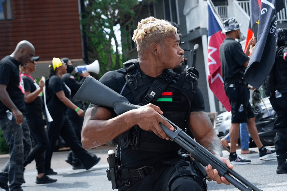 Armed Black Activists Protest Biden’s Open Borders: “Close the Borders”... ”Take Your A** Home!” [VIDEO]