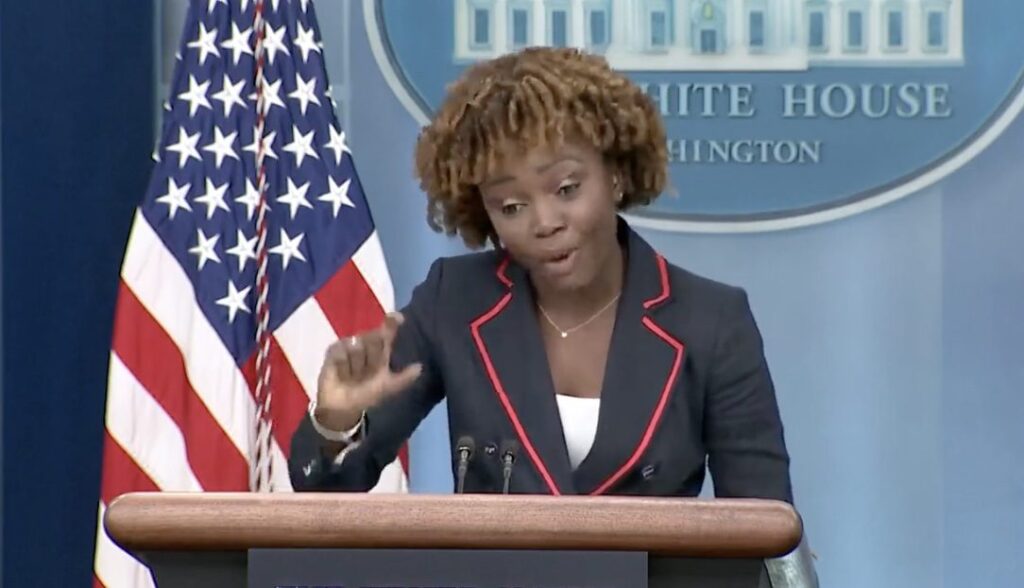 Biden White House Press Secretary: Trump Supporters “are an extreme threat to our democracy—to our freedom—to our rights” [VIDEO]