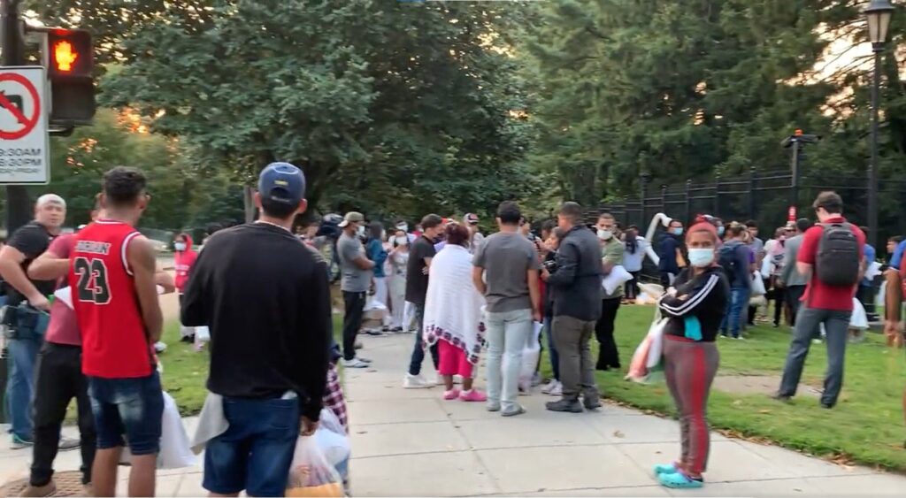Another Busload of Migrants Dropped Outside of Kamala Harris’ Home!