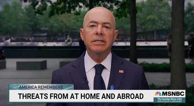 DHS Head Mayorkas: 'Radicalized' Americans Who Believe 'False Narratives' Are The New Terror Threat