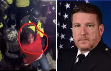 Prosecutors Identify Psychotic Police Captain Who Beat the Hell Out of Woman with Metal Baton Nearly to Death and Bashed Her in the Face on Jan. 6th