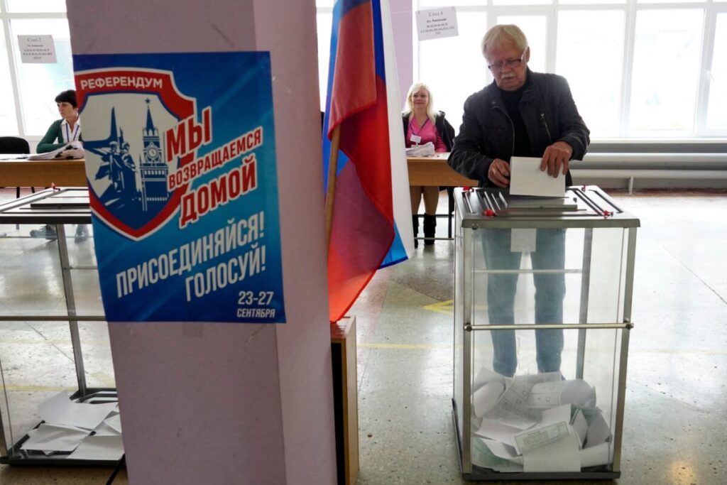 Russia Claims Victory in Ukraine Polls Amid Allegations of Pipeline ‘Sabotage’