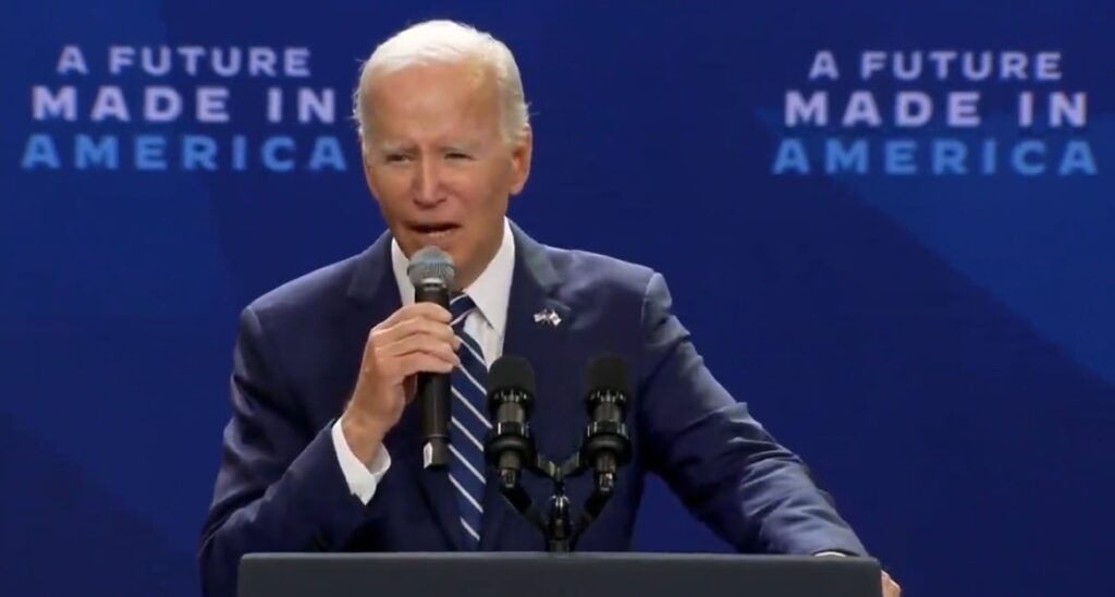 More Lies! Joe Biden Says Gas Was Over $5 When He Took Office – the Price of Gas Was $2.39 When Biden Took Office (VIDEO)