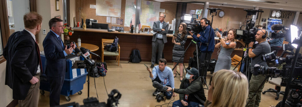 Republicans Blame Katie Hobbs as 20 Percent of Vote Tabulators Malfunction in Maricopa County