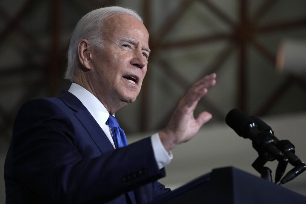 Biden implores voters to save democracy from lies, violence