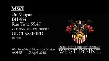 Dr. Charles Morgan on Psycho-Neurobiology and War