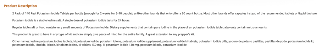 Why Is The Biden Administration HOARDING Iodine?