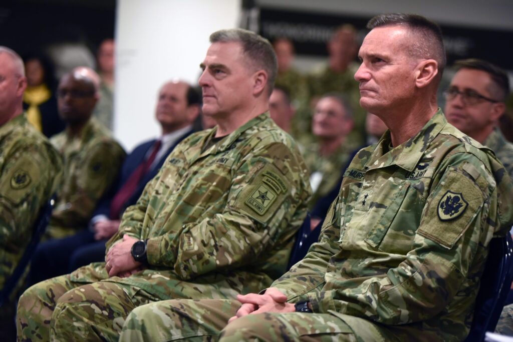 Gen. Milley Inspects Training Program For Ukrainian Troops In Germany