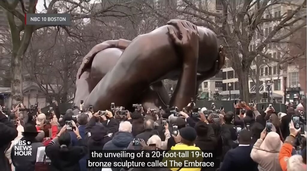 Is the MLK statue pornography?