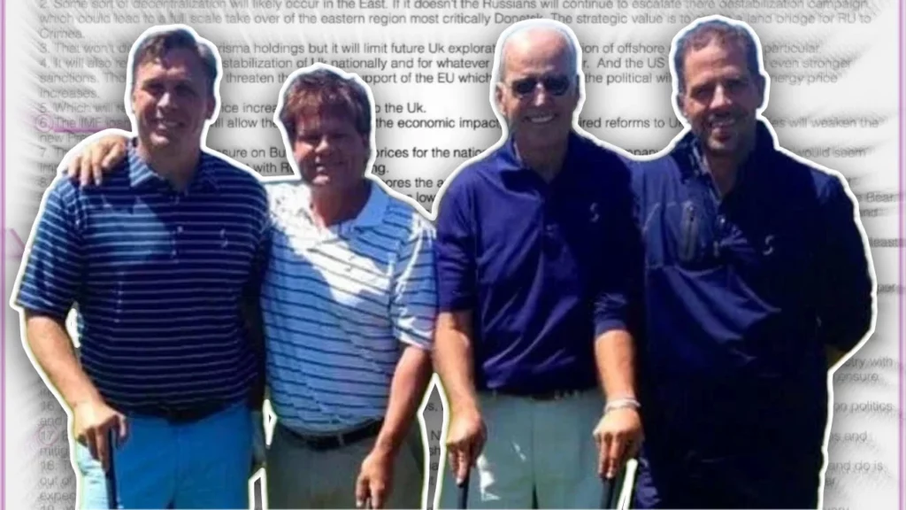 HERE IT IS – THE SMOKING GUN: The 20 Point Email of Classified Information from His Father that Hunter Biden Sent to Burisma Board Member in April 2014
