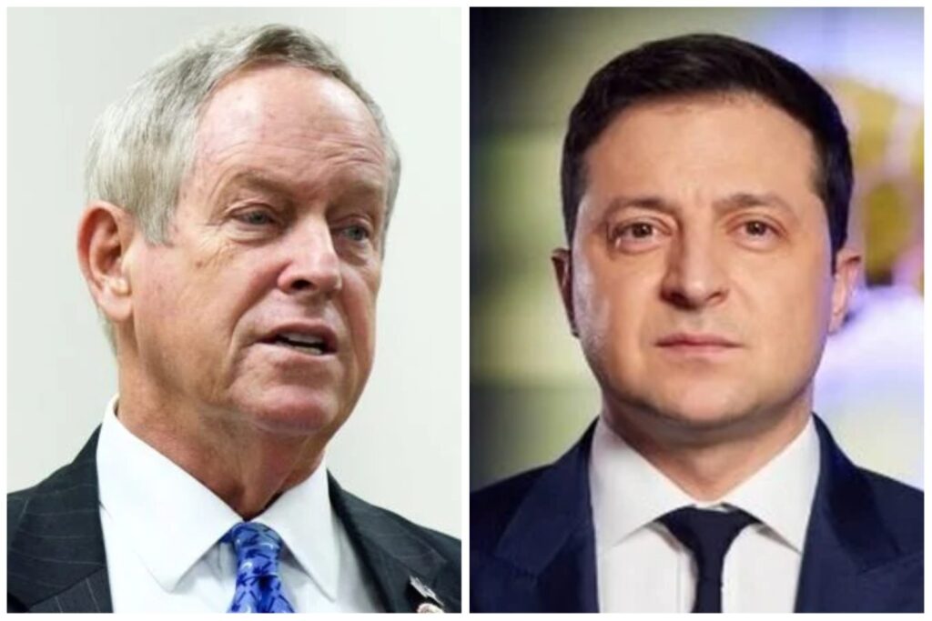 Republican Rep. Joe Wilson Wants a Statue of Ukrainian President Volodymyr Zelensky in the U.S. Capitol