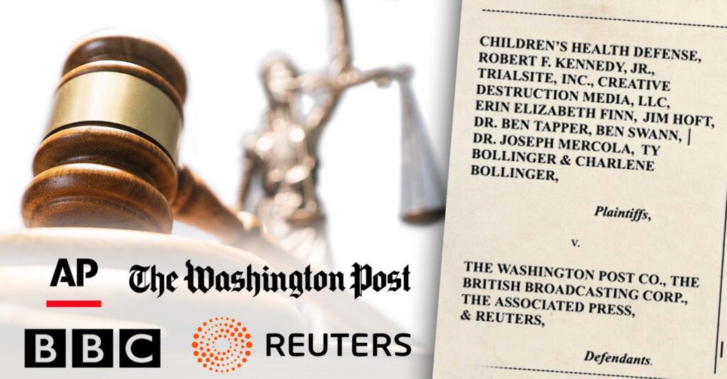 Breaking: Landmark Lawsuit Slaps Legacy Media With Antitrust, First Amendment Claims for Censoring COVID-Related Content