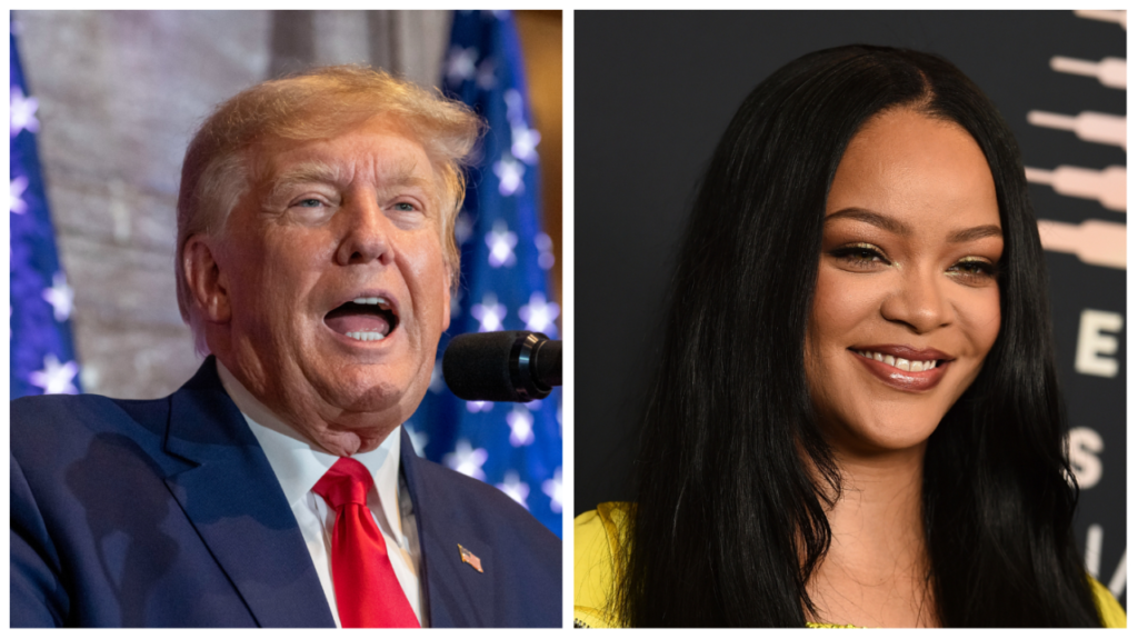 Trump bashes Rihanna’s Super Bowl halftime performance