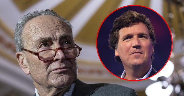 Chuck Schumer to Fox News: ‘Tell Carlson Not to Run a Second Segment’ of January 6 Video Footage