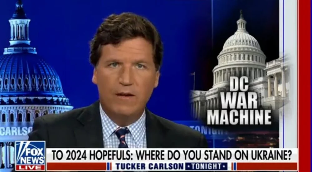Tucker Carlson Asked GOP Presidential Hopefuls About Ukraine: Trump Calls for Peace in Europe, Regime Change at Home; DeSantis Response Stuns Establishment