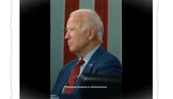 Column: President Biden Bizarrely Claims He's All About Freedom