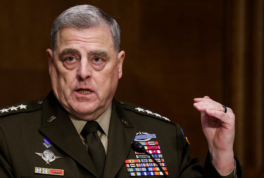 Gen. Milley is Stepping Down. Will His Replacement Be Even More "Woke"?