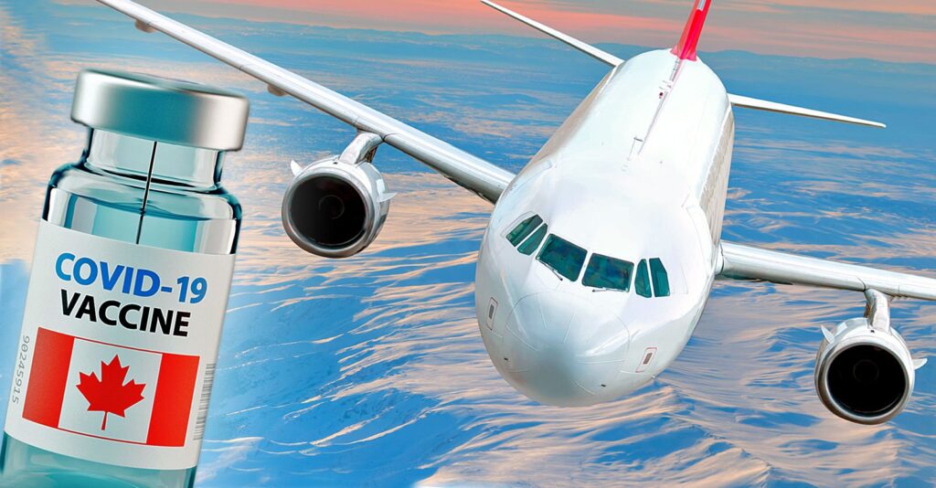 Canadian Airline Employees File Class Action Lawsuit Over COVID Vaccine Mandates
