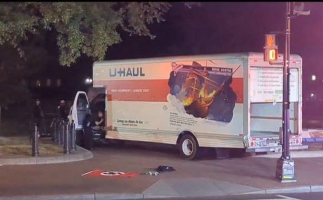 US Park Police Identify “White Supremacist” Who Crashed Uhaul Near White House With Alleged Nazi Flag Inside Vehicle...But There’s One Big Problem...[VIDEO]