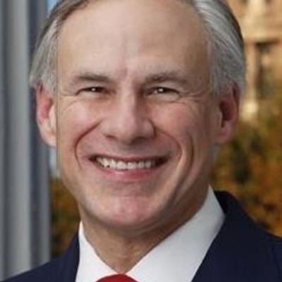 Greg Abbott's profile on WEF Website
