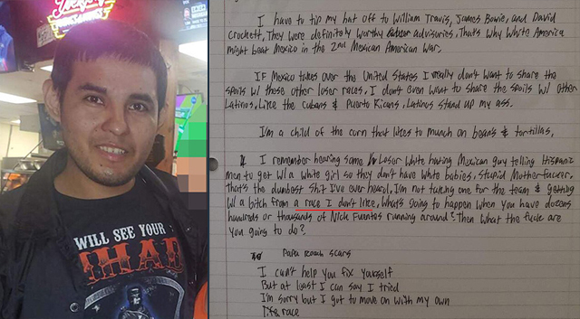 Hispanic "White Supremacist" Mass Shooter Mauricio Garcia Said White People Are "A Race I Don't Like"