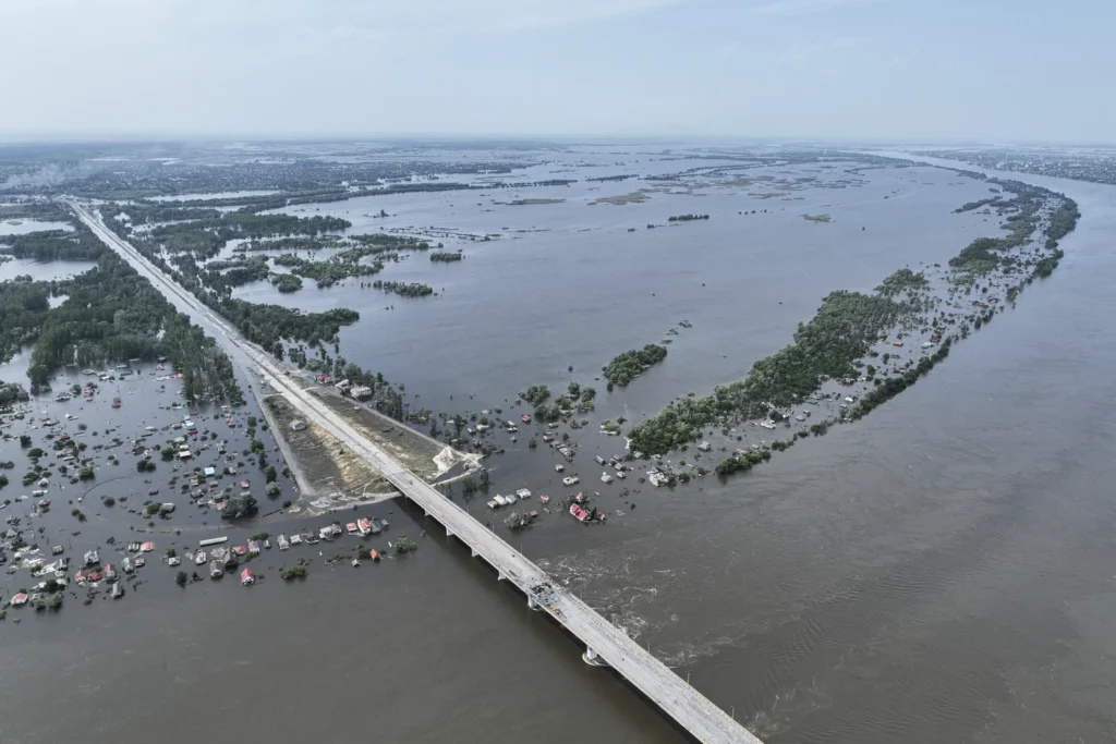 Ukraine’s dam collapse is both a fast-moving disaster and a slow-moving ecological catastrophe