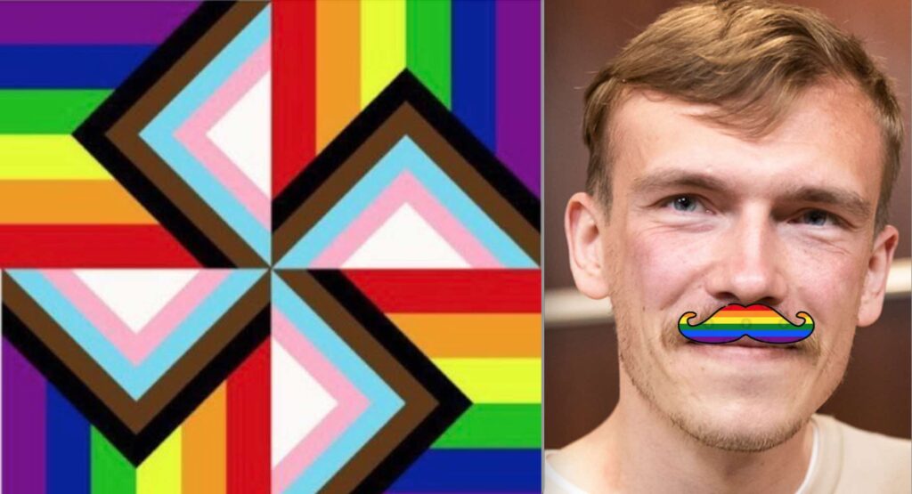 Azov Battalion Permanently Adopts “Rainbow Swastika” Pride Month Flag