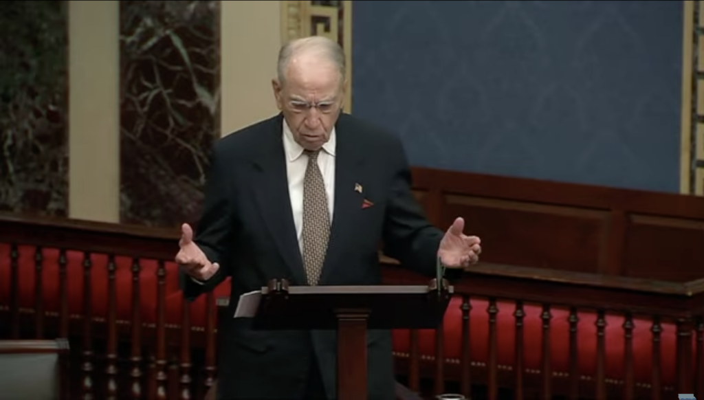 Grassley: Burisma Exec Behind Biden Bribery Scandal Allegedly Kept 17 Recordings Of Talks With Joe, Hunter